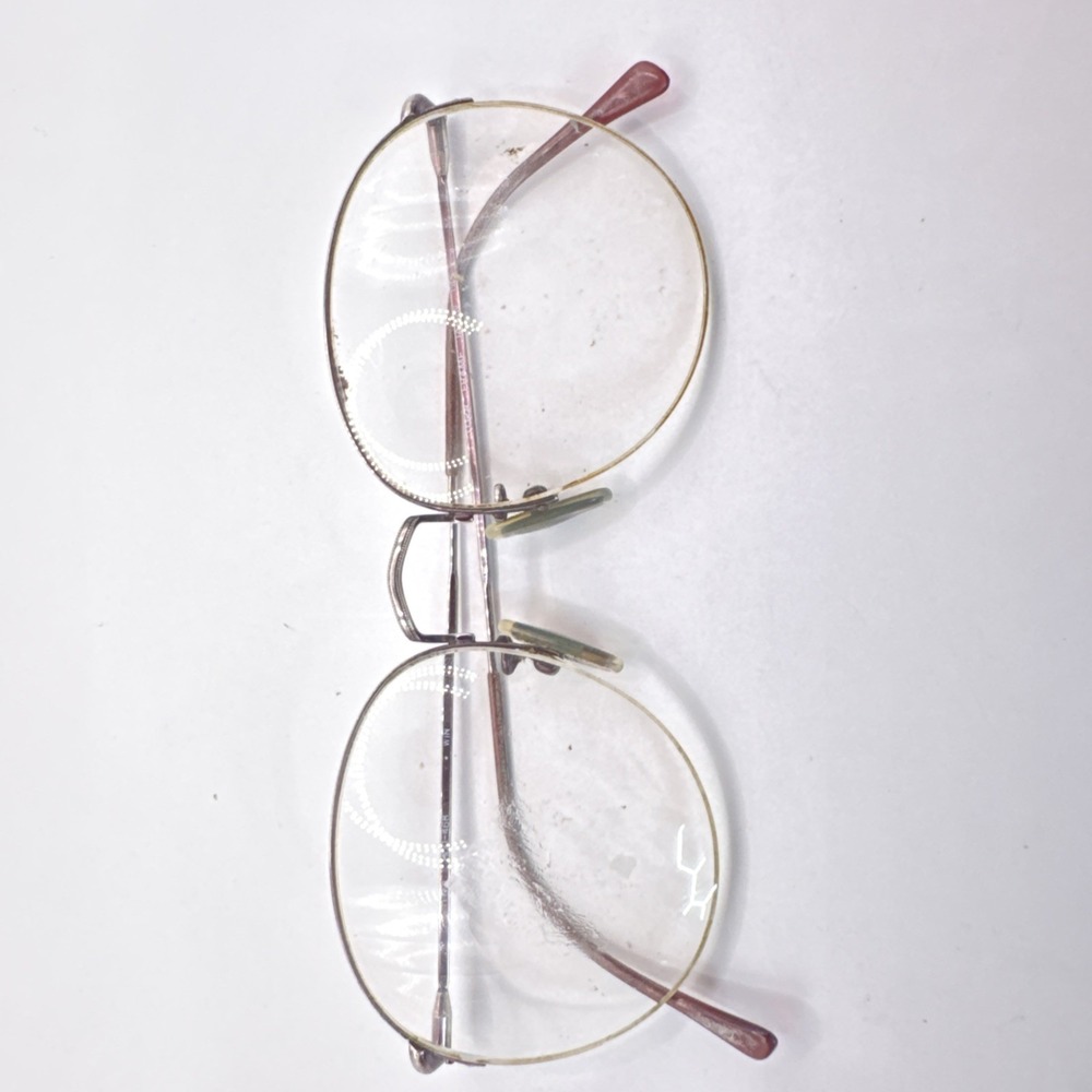 Vintage TURA Gold HGP Wire Frame Eyeglasses MOD-468 14755